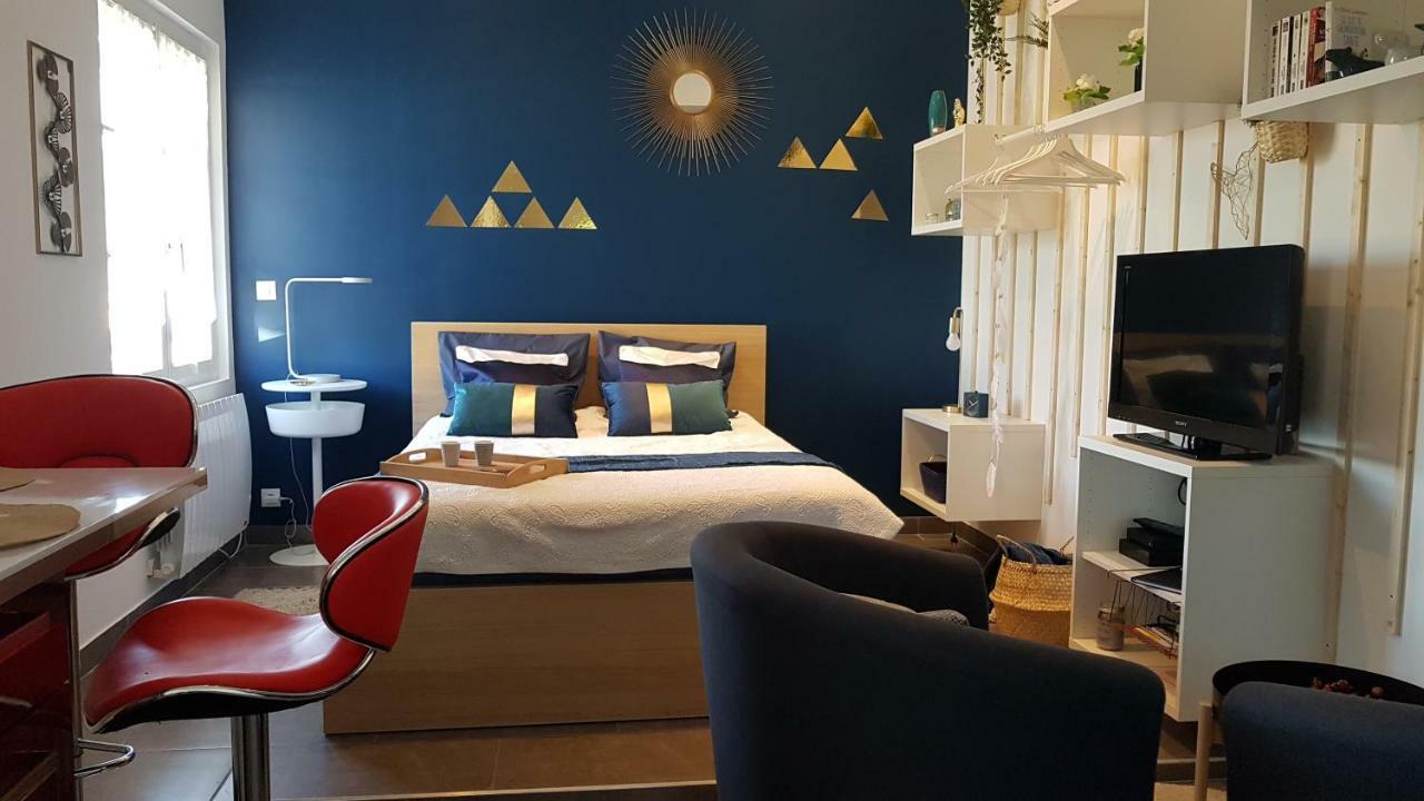 Studio Bleu - Parc Asterix - Mer De Sable - Villepinte - Aeroport Cdg Vemars エクステリア 写真